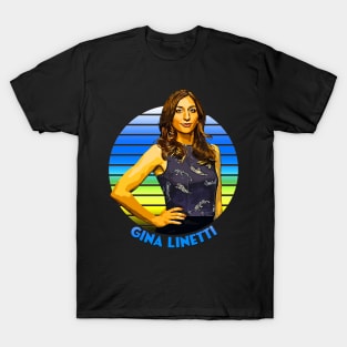 Sunset Stripes Series // Gina Linetti // Brooklyn Nine-Nine T-Shirt